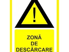 Placuta pentru zona de descarcare